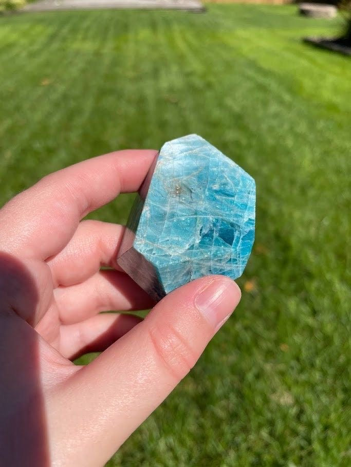 Blue Apatite Towers