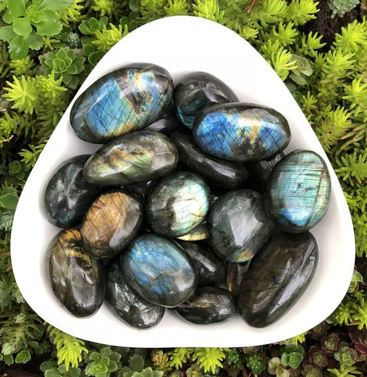 Labradorite Flashy Palm Stones