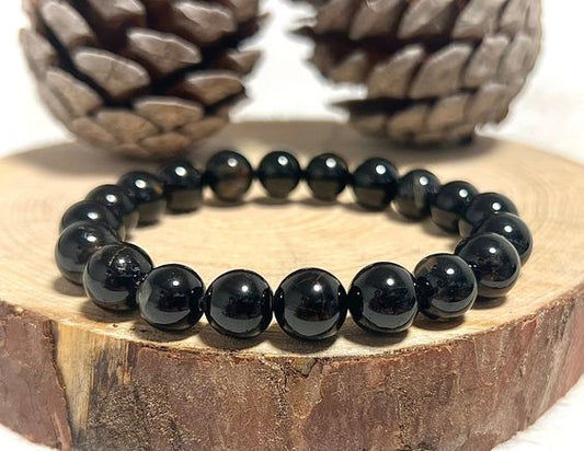 Black Tourmaline Bracelet (Evil Eye Protection)