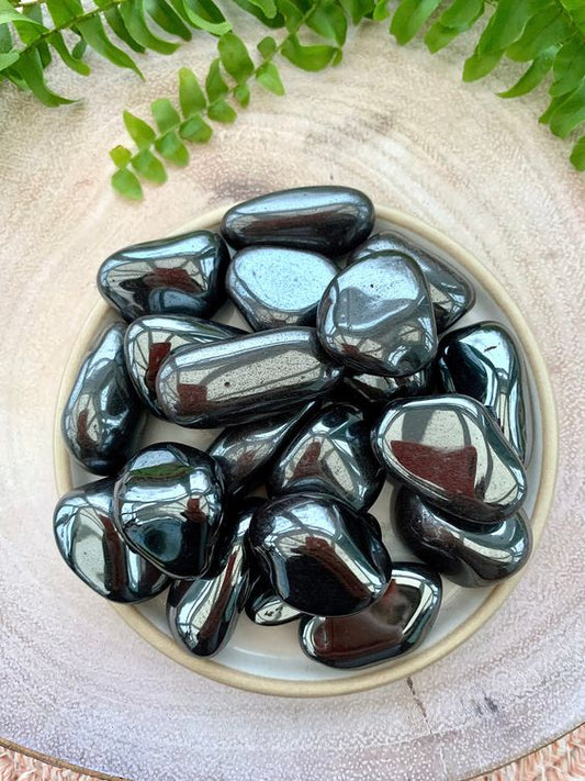 Hematite Tumbled Stones (AAA Grade)