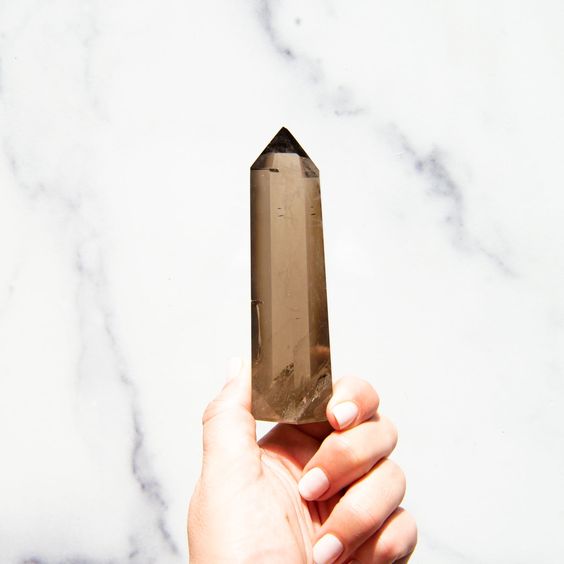 Smoky Quartz Tower