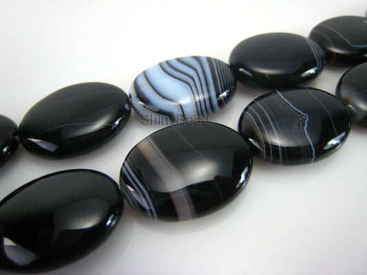 Sulemani Banded Agate Cabochons (AAA)