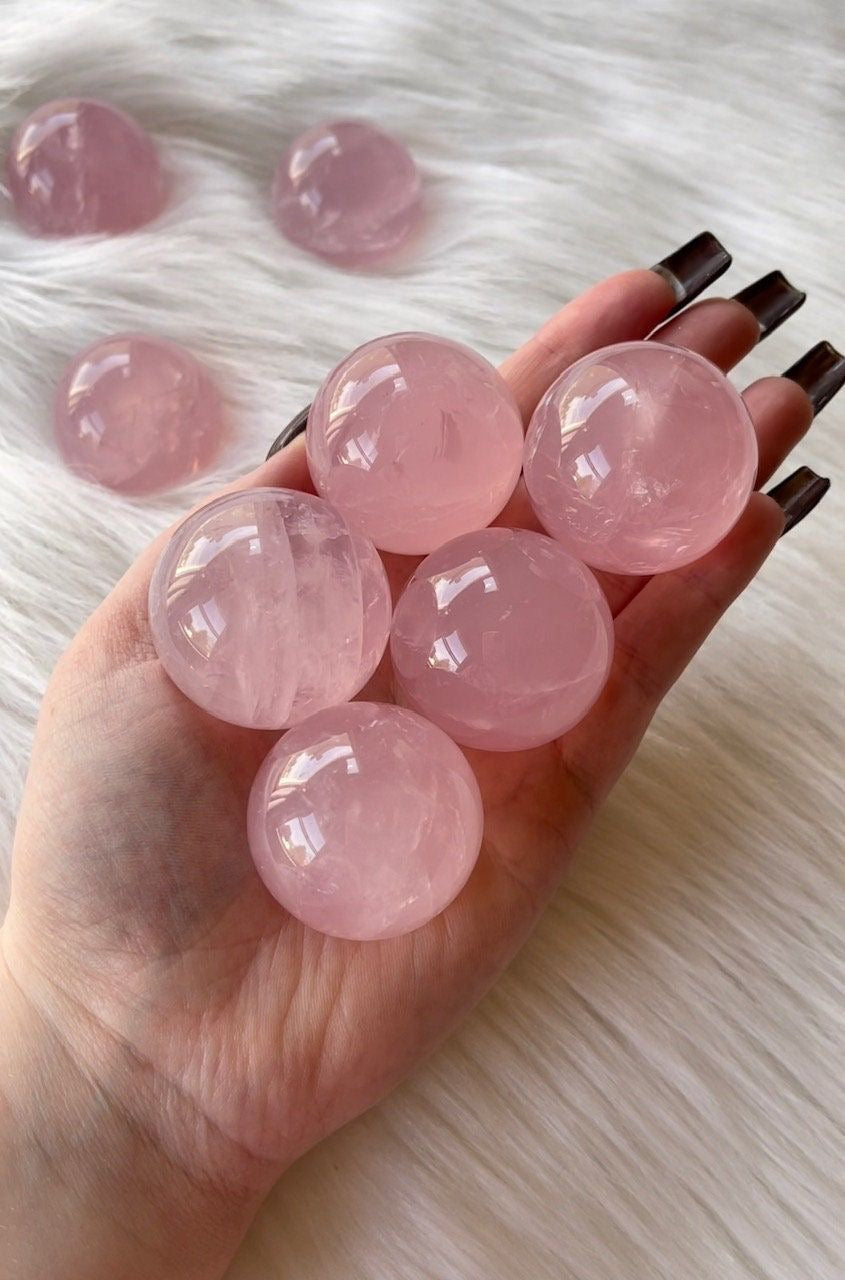 Rose Quartz Small Sphere