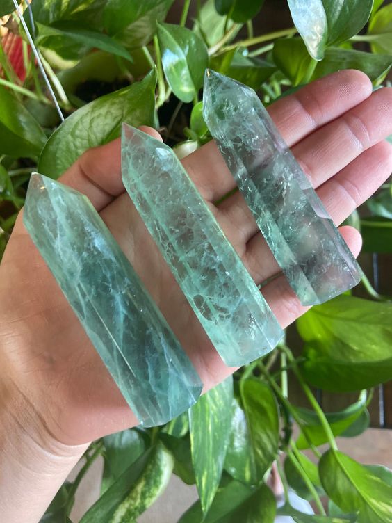 Green Fluorite Tower