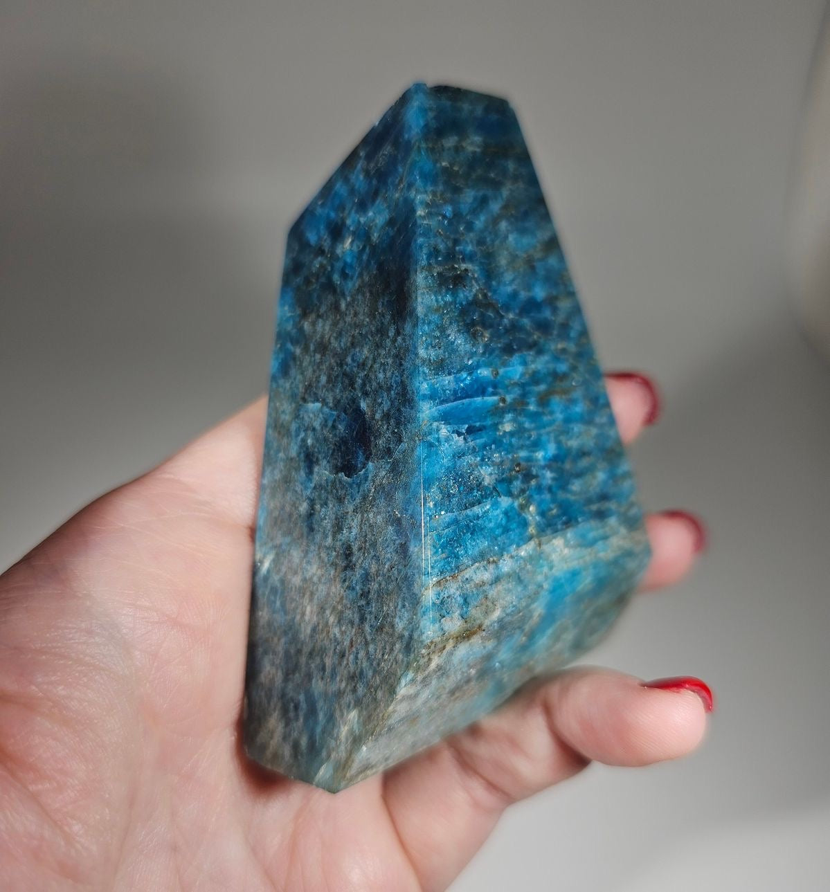 Blue Apatite Towers