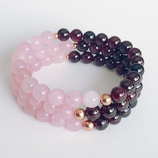 Love And Passion Duality Crystal Bracelet