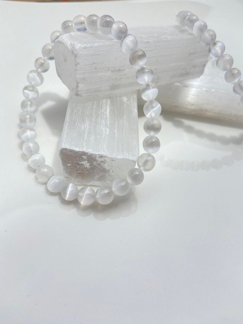 Selenite Bracelet (8mm AAA Grade)