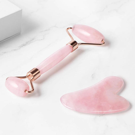 Rose Quartz Roller And Guhasha On Sale