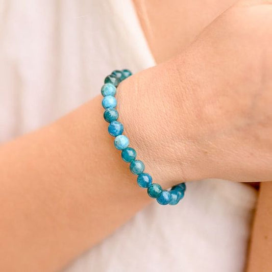 Blue Apatite Bracelet