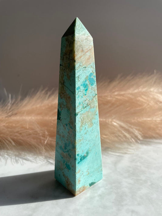 Natural Turquoise Tower