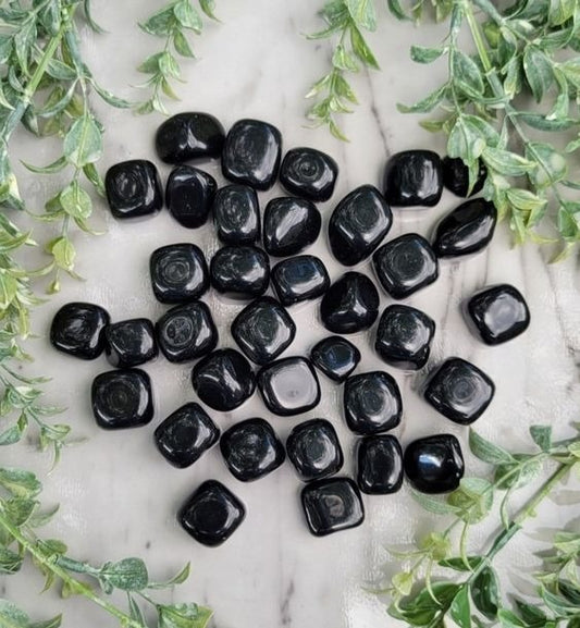 Black Obsidian Tumble Stone