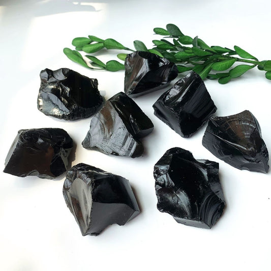 Black Obsidian Raw Crystal