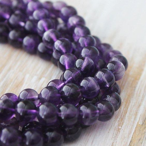 Amethyst Jap Mala 108 Beads