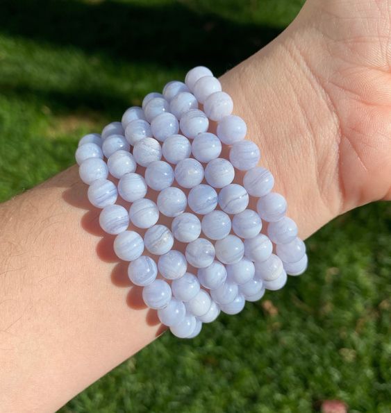 Blue Lace Agate Bracelet