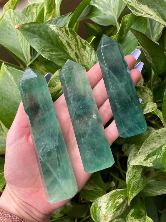 Green Fluorite Tower