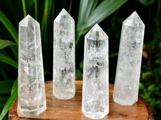 Clear Quartz Tower