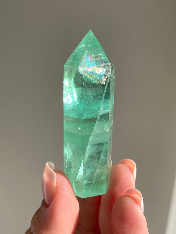 Green Fluorite Tower