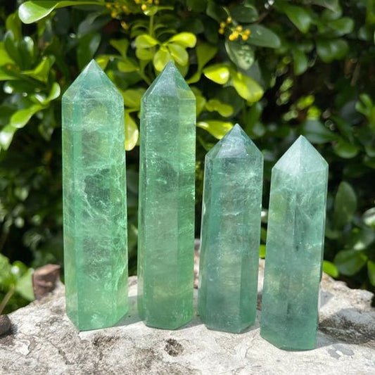 Green Fluorite Tower