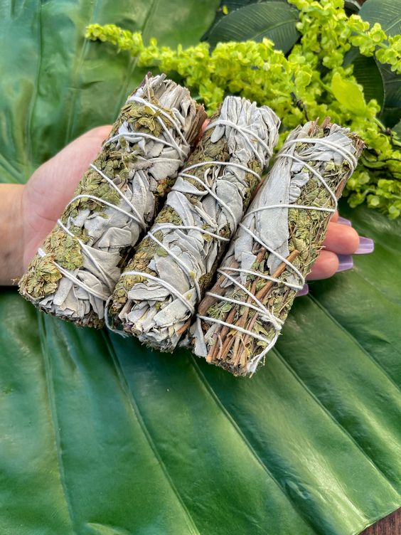 Indian Sage Incense Bundles For Cleansing